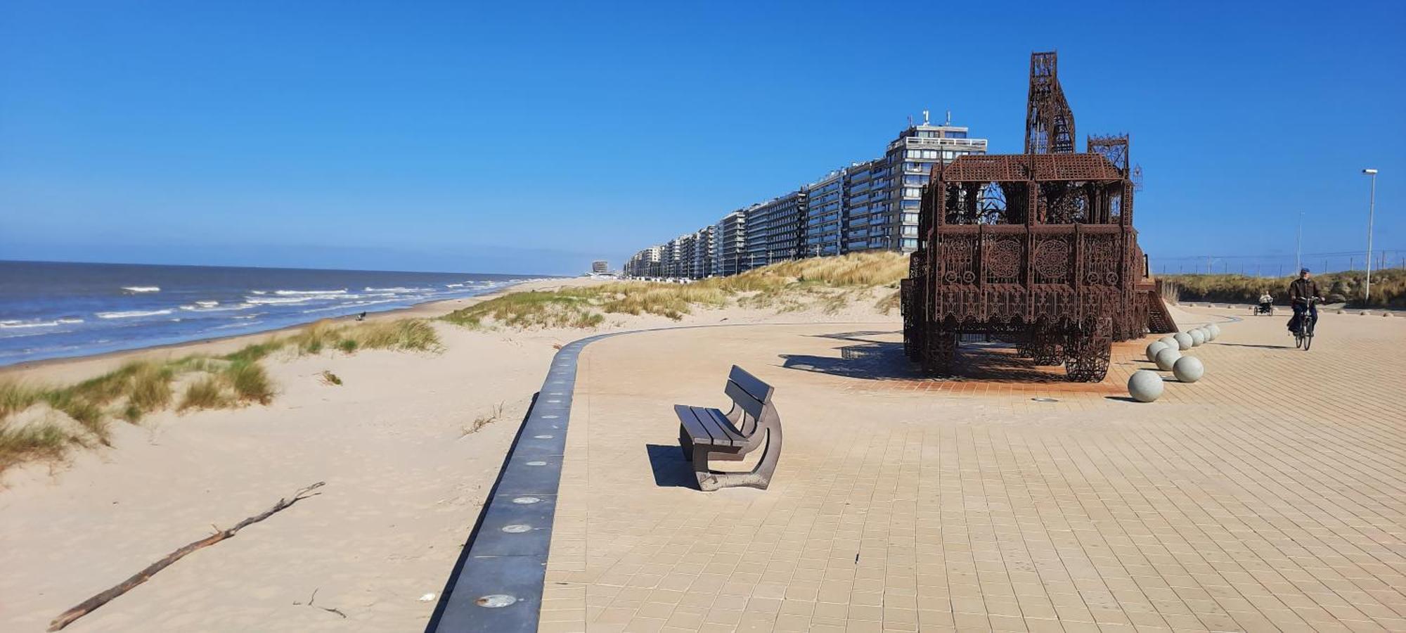 Beachstudio Westende With Sea View Middelkerke Esterno foto